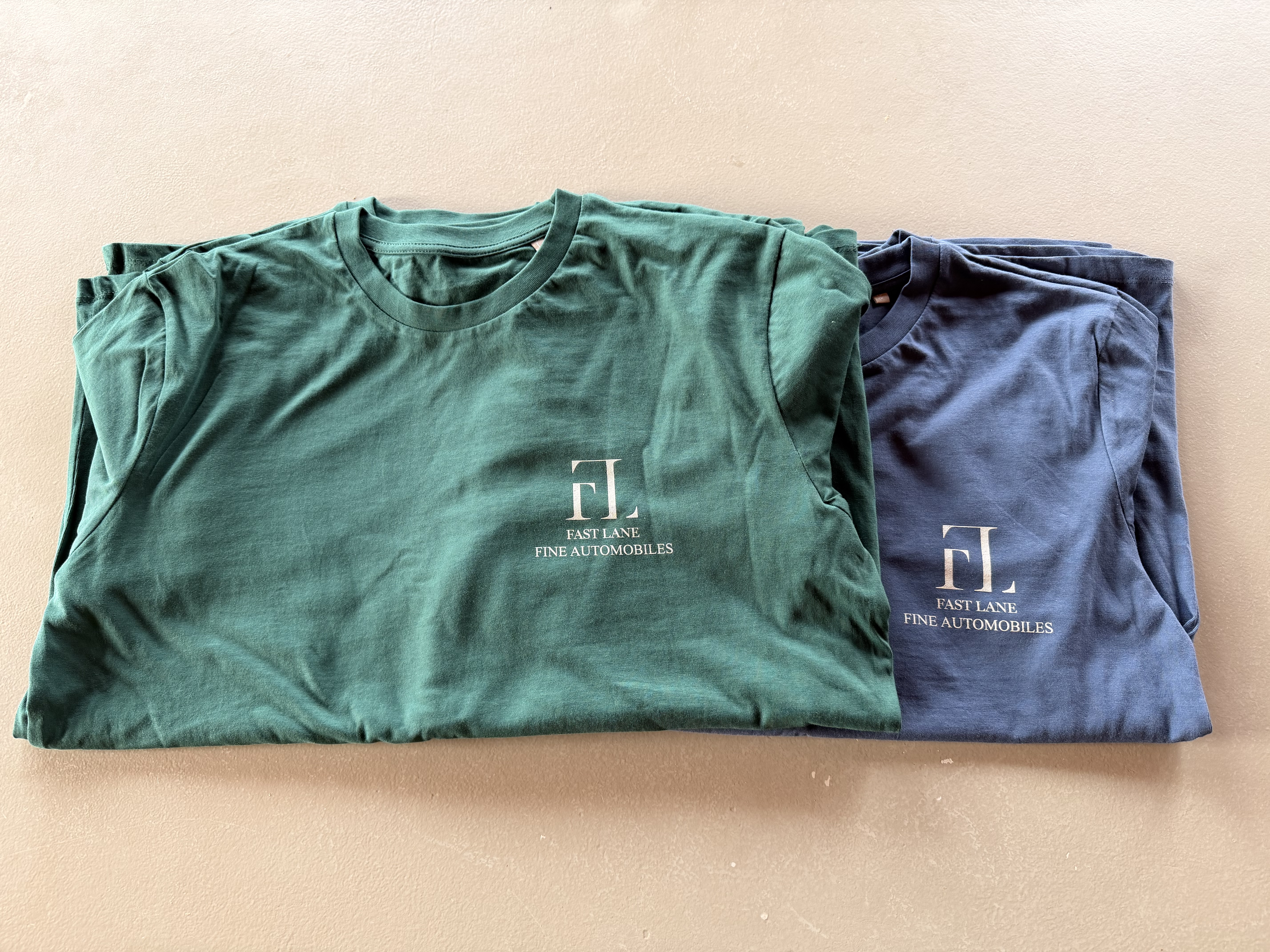 T-shirts Fast Lane sérigraphie